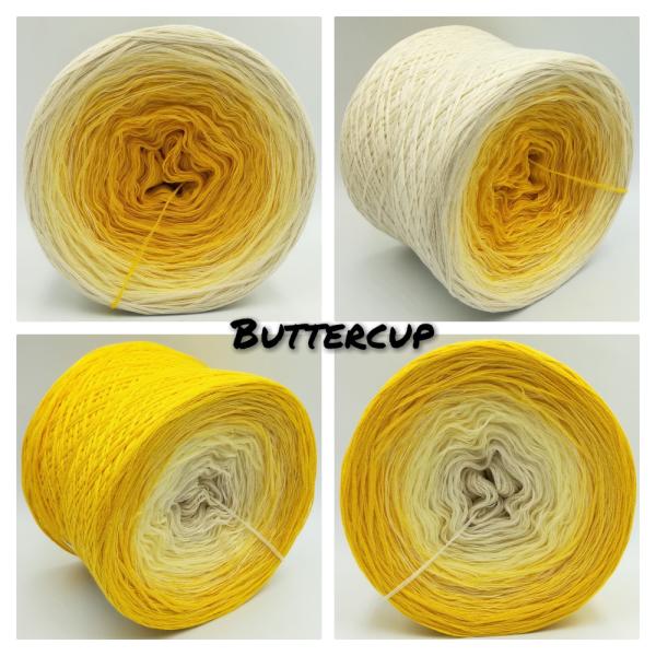 (0,022€/Meter) Buttercup 4-fädig