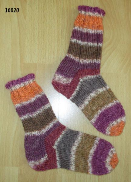 Unikat! Handgestrickte Socken Größe 26/27