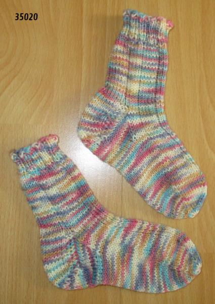 Unikat! Handgestrickte Socken Größe 20/21