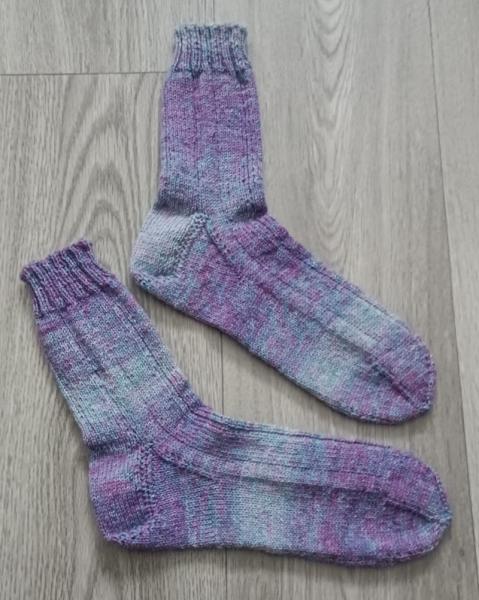 Unikat! Handgestrickte Socken Größe 38/39