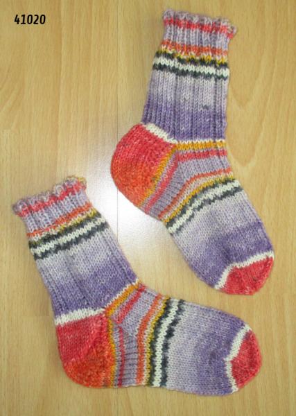 Unikat! Handgestrickte Socken Größe 20/21